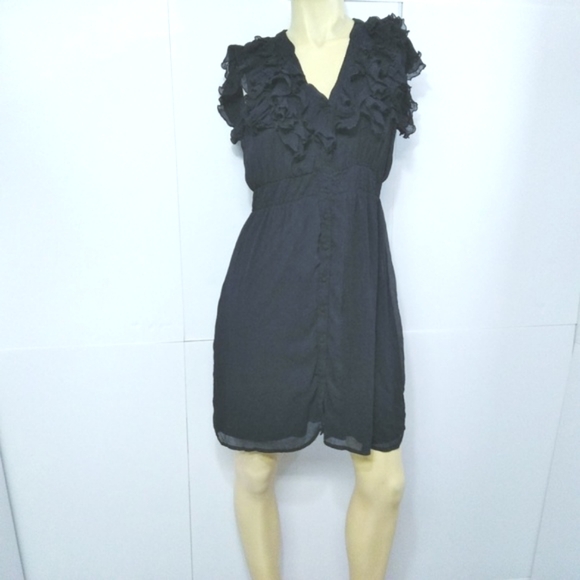 H&M Button Down Blue Dress - Picture 4 of 7